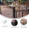 Flash Furniture Natural/Gray 24 Inch Round Outdoor Patio Table SB-TB106-NAT-GG - alternate 9